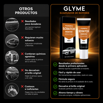 Glyme™ | Removedor de Rayones Profesional