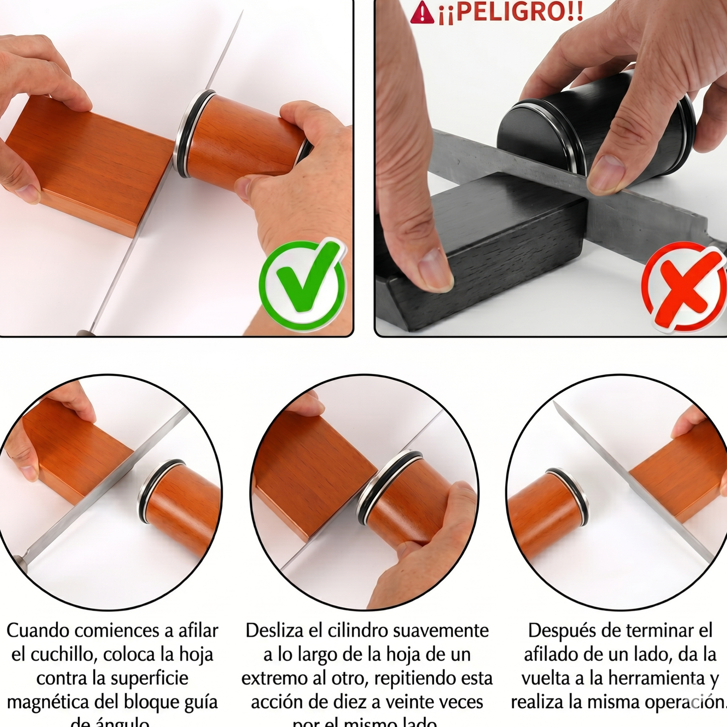 Glyme™ - Afilador Rodante Magnético de Precisión